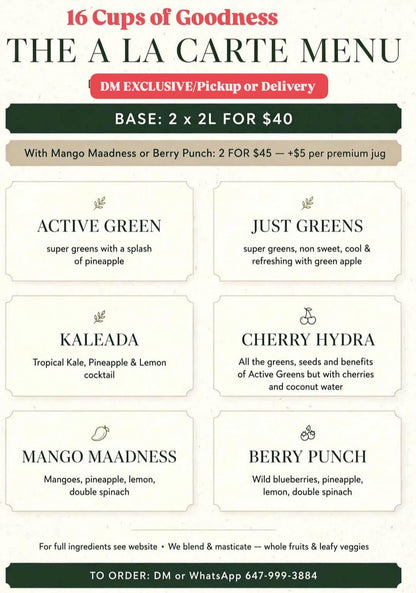 SUMMER SIPS 2 for $40 (16 Servings)