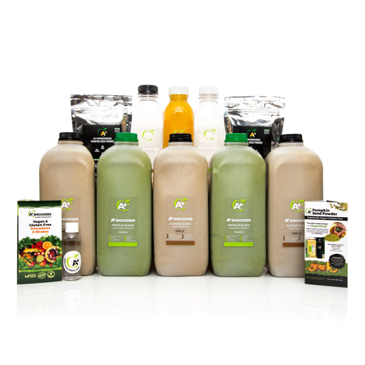 Ultimate Liquid Cleanse & Detox- TASTY GREENS - A+ Smoodees